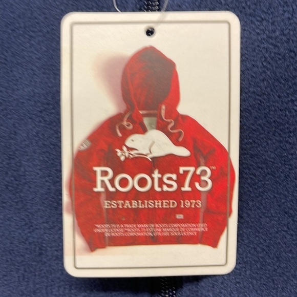 Roots 73 NWT Willowbeach Blue Microfleece NSC Zip Up Vest Size Medium - Picture 5 of 11